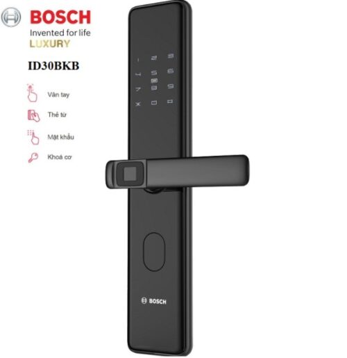 Khóa cửa điện tử Bosch ID 30 BKB