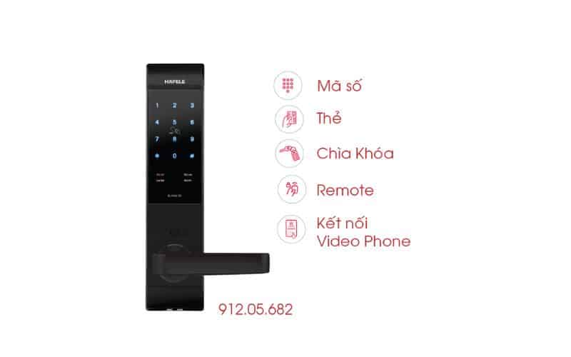 Tính năng của Khóa điện tử Hafele 912.05.582 Tính năng của Khóa điện tử Hafele 912.05.582