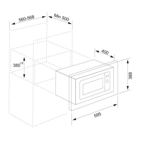 Lò vi sóng kết hợp nướng Tomate TOM MW‐220 3 kich thuoc lo vi song ket hop nuong tomate tom mw‐220
