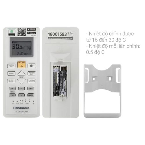 Máy lạnh Panasonic Inverter 2 Hp CU/CS-PU18AKH-8 5 dieu khien may lanh panasonic inverter 2 hp cucspu18akh8
