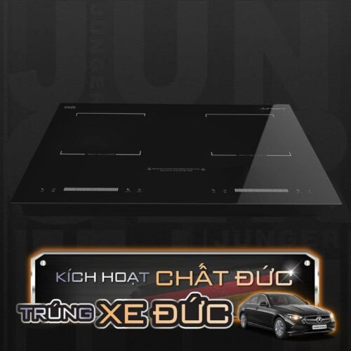 Bếp từ đôi Junger CEJ-200-II lắp âm